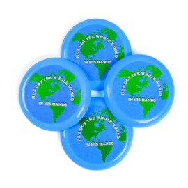 Fun Express Religious Flying Discs (72pc) for Christmas - Toys - Active Play - Flying Discs & Kites - Christmas - VBS Vacation Bible School Supplies/Decor - 72 Pieces