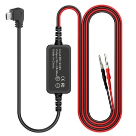 TQXHLBFU Dash Cam Power Adapter Micro USB,DC 12v/24v to 5v 2A Dashcam Power Adapter,Compatible with AZDO 1296P,70mai Dash Cam Lite,M300,1S,Omni,Dash Cam Mirrior Camera Wire Kit,Quick Plug and Play