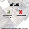 Xtreme Mats Rubber Atlas Compatible Diamond Design Full Coverage Floor
