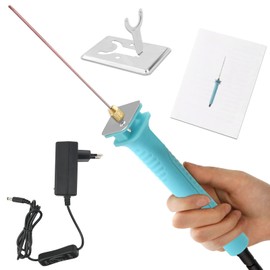 Electric Foam Cutter, Electric Cutting Pen 100-240V 18W 10cm for Styrofoam Bow, Suitable for Cutting Edges, Heat Cutting Engraving Pen EU Plug