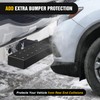 Nilight Hitch Step with 2" Hitch Receiver Rear Bumper Guard
