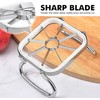 Potato Chipper-Stainless Steel 5in 1 Potato Chopper Cutter Fruit Chip