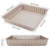 Webake Square Tart Pan, 9 by 9 Inch Tart Tin