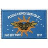 NAS Key West Conch Republic Flag Patch – with Hook