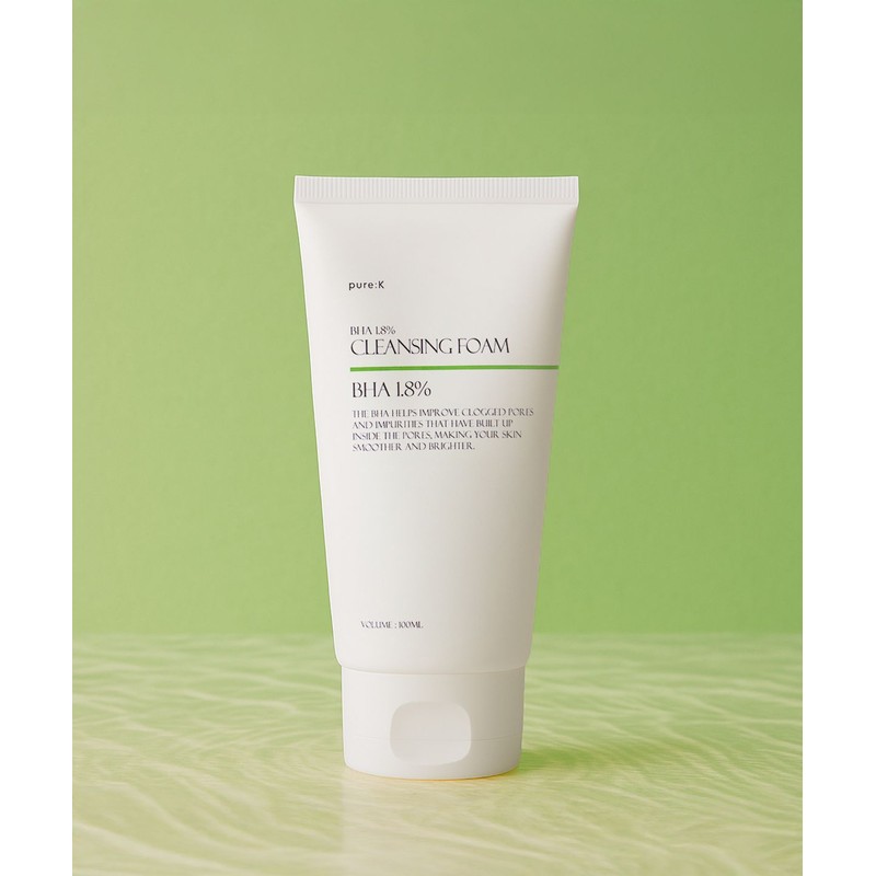 PureK BHA 1.8% Trouble Care Cleansing Foam 100ml