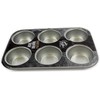 Non-Stick 6 Cupcake Baking Tray Muffin Yorkshire Pudding Baking Tray