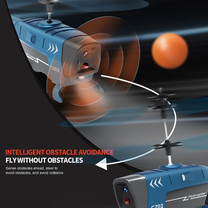 Remote Control Helicopter 3.5CH Remote Control Drone Gyroscope Stabilization Obstacle