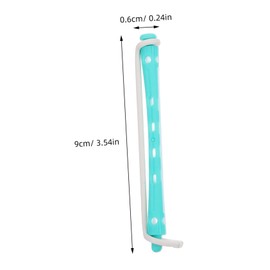 Healeved 12Pcs Hair Rollers Perm Rods for Wavy Hair Easy to Use Curling Tools for Women Compact and Lightweight for Home and Travel Styling