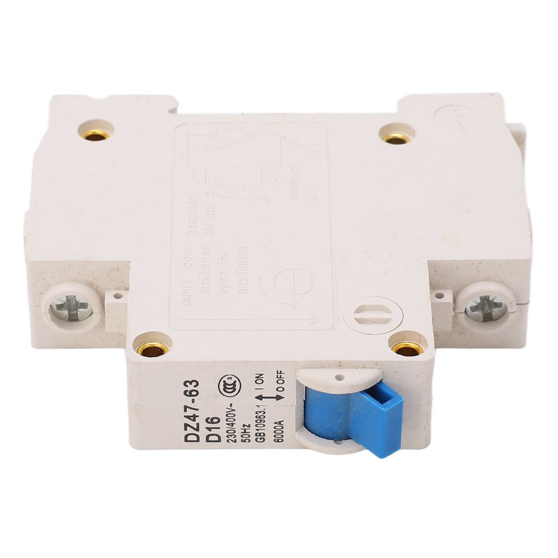 Miniature Circuit Breaker 63A 4500A Breaking Capacity Current Protection Device
