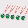 Vogueing Tool AC 125V Green LED Warning Signal Light Dashboard