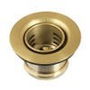 Kingston Brass K451BBB Portland Stainless Steel Bar Sink Basket Strainer,