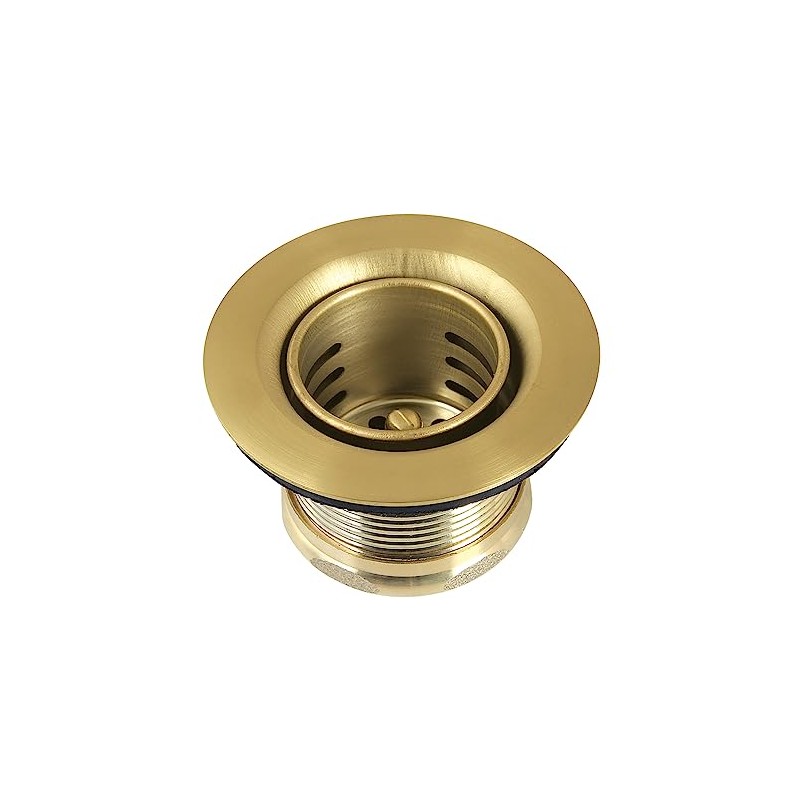 Kingston Brass K451BBB Portland Stainless Steel Bar Sink Basket Strainer,