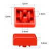 uxcell 20pcs Tactile Push Button Switch Caps 12x12mm for 12x12x7.3mm