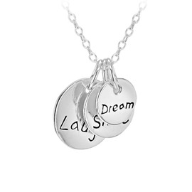 Tuscany Silver 8.19.8024 Women's Necklace with Pendant and Silver, Silver