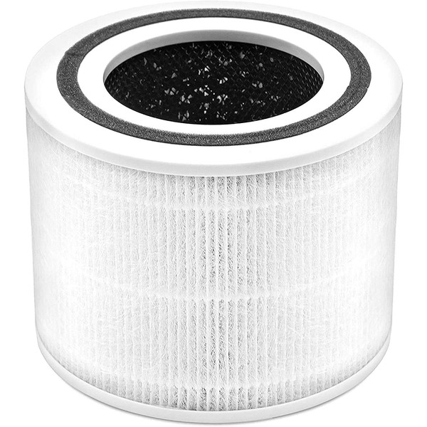 LEVOIT Air Purifier Replacement Filter for Core P350, 3-in-1 Pre-Filter, True HEPA Filter, High-Efficiency Activated Carbon Filter,
