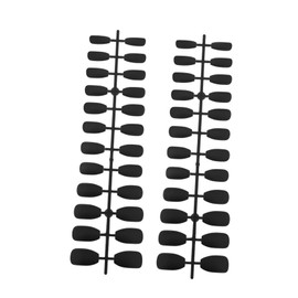 FRCOLOR 1set Ultra-thin Ballet False Nails Matte Coffin Design for Women Easy to Apply Press Nail Art for Stylish Manicure
