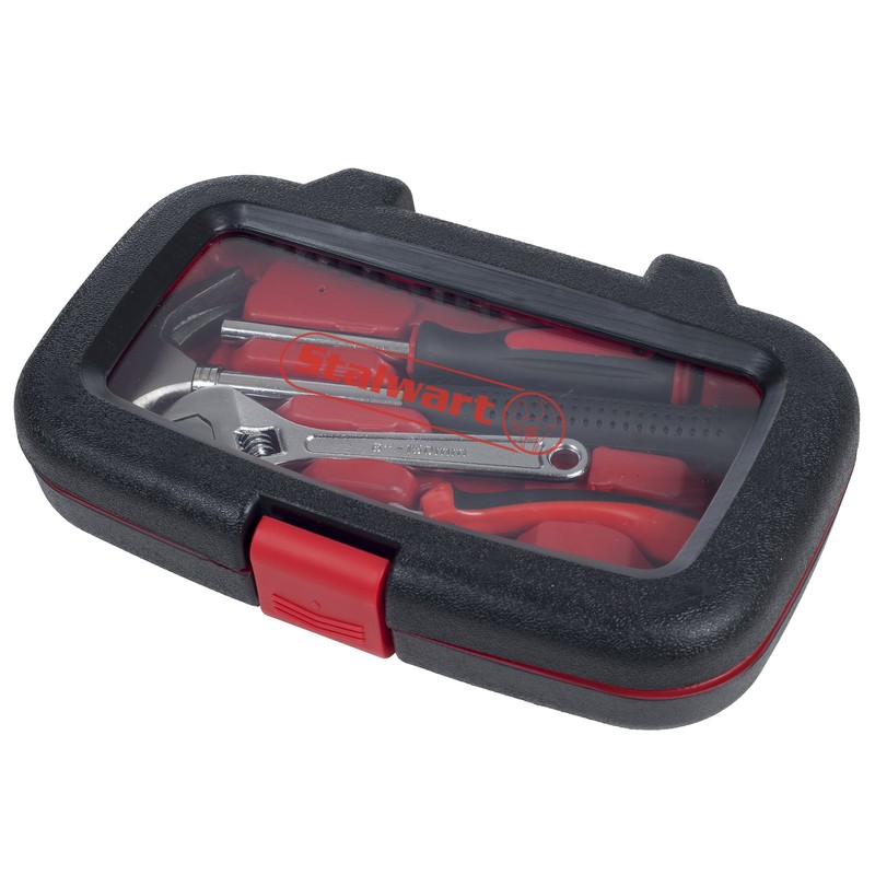 15-Piece Tool Set - Household Tool Kit with Hammer, Multi-Bit