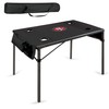 PICNIC TIME Black San Francisco 49ers Portable Folding Travel Table