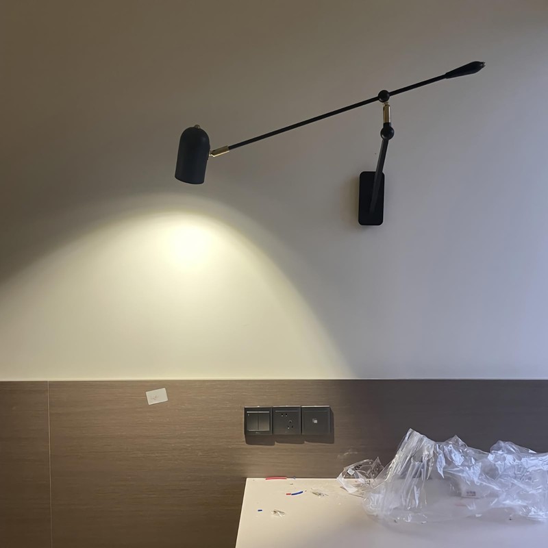 Multifunctional Movable Wall Mounted Lamp, Adjustable Directional Unique Large Swing