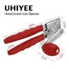 Commercial Can Opener, UHIYEE Hand Crank Can Opener Manual Heavy