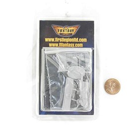 Herbal Healer with Bookcase Figure Kit 28mm Heroic Scale Miniature Unpainted First Legion