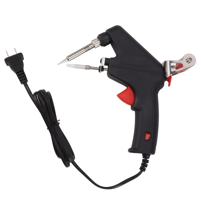 60W Soldering Iron Handheld Solder Iron Black Electric Soldering Tool