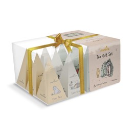 Winnie Classic Tea Pyramid Assortment Gift Box - 12 Teabags 4 Blends Including Afternoon Tea, Earl Grey, English Breakfast & Chai Set