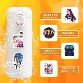 74Pc Demon Movie Hunters Huntrix Saja Boys Sticker Derpy Sussy Stickers Waterproof Vinyl Decals Laptop Toy Kid Gifts