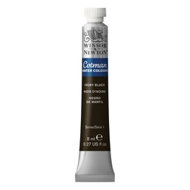 Winsor & Newton 0303331 ACUARELA COTMAN 8ml Negro Marfil 331
