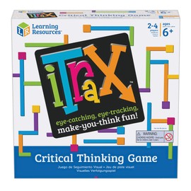 Learning Resources iTrax Critical Thinking Game, Problem Solving, Homeschool, 69 Pieces, Ages 6+