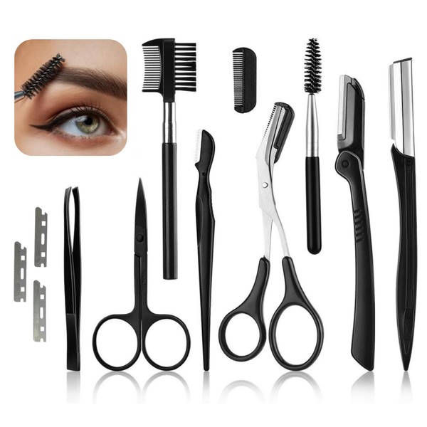 Eyebrow Kit for Women and Men. Eyebrow Grooming Kit Including: