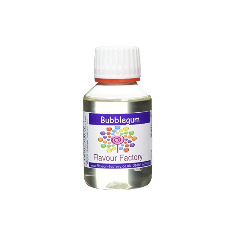 Flavour Factory Bubblegum Intense Food Flavouring, 100 ml