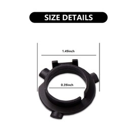 neynavy H7 LED Car Bulb Adapter Holder Socket, Car Spotlight Retainer Base, for KIA K3 K4 K5 Sorento SportageR Coupe Grand Santa Fe Hyundai Sonata9 Coupe Veloster (2 PCS)