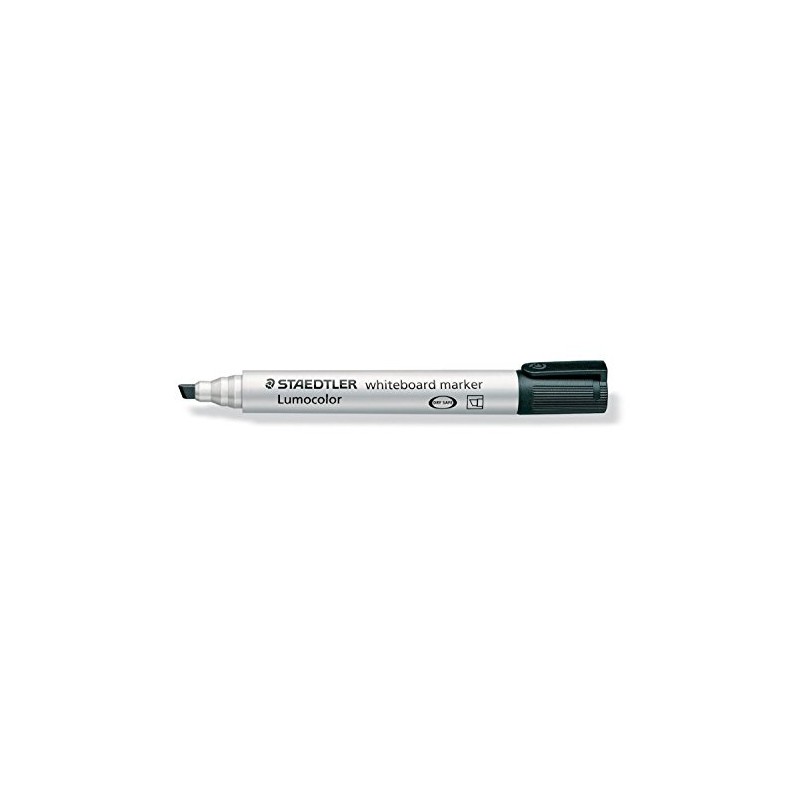 Staedtler Lumocolor Whiteboard Marker 351B, Black Pack of 10