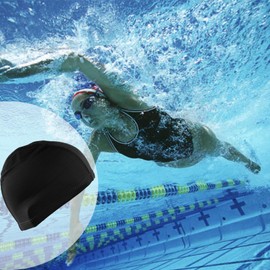 5Pack Swimming Cap Man Women Pure Color Nylon Spandex Fabric Comfortable and Not Tight Bathing Swim Cap for Long and Short Hair