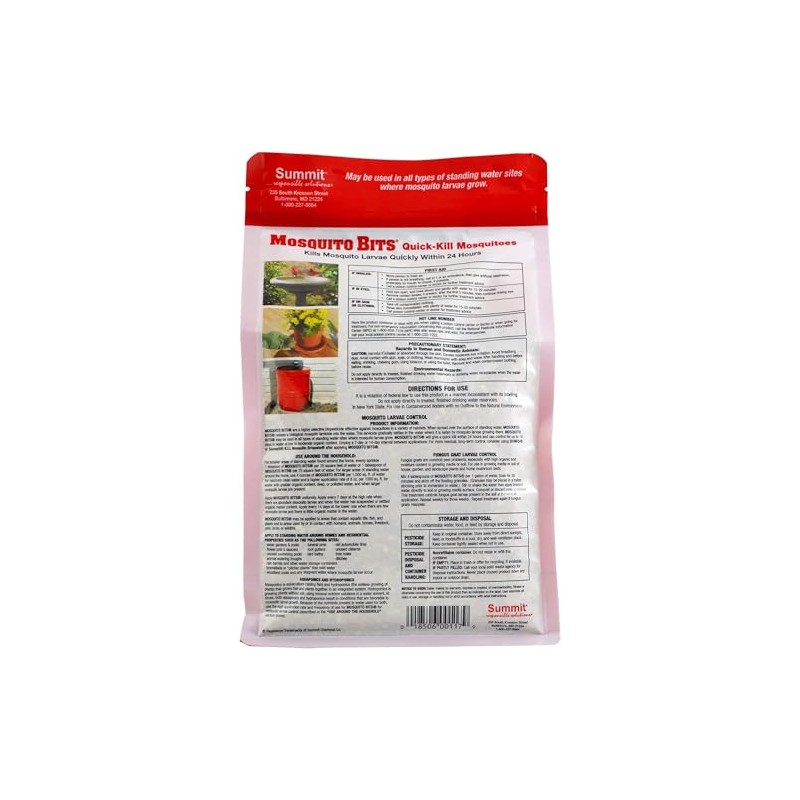 Summit Responsible Solutions Mosquito Bits - Quick Kill, 60-Ounce (2