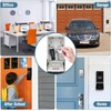 HUANLANG Key Lock Box Wall Mount,Outdoor Combination Lock Box with