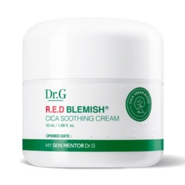 Dr. G Red Blemish Cica Soothing Cream 50ml Skin elasticity soothing and moist / 닥터지 레드 블레미쉬 시카 수딩 크림 50ml 피부탄력 진정 촉촉한