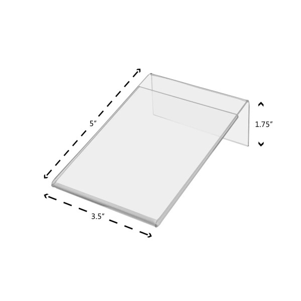 Marketing Holders Sign Deli Display Holder Counter Top Slant Back