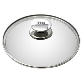 ELO Galant 73017 Glass Lid 16 cm with Stainless Steel Knob Universal Use Silver