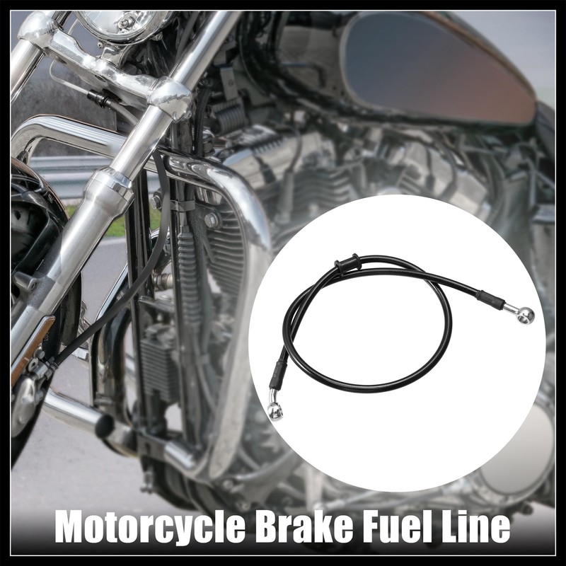 Hihaha 80cm 31.50" Motorcycle Brake Clutch Gas Oil Hoses Line
