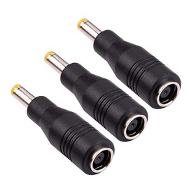 KarlKers Solar Panel Adapter, DC7909 Female to DC5525 Male Connector, 8mm to 5.5mm, for Solar Generator Portable Power Station, Rechargeable Battery, UAV, Surveillance Camera 3 Pack