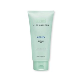 Bring Green Aloe Vera Aloe Moist Calming Soothing Gel 300ml x 1 / 브링그린 알로에베라 알로에 촉촉 진정 수딩 젤 300ml 1개