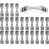VViViD Candle Wick Holders 25 pcs Kit, Upgraded Steel Centering
