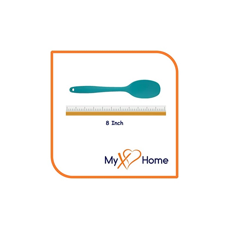 8" Light Blue Silicone Spoon by MyXOHome