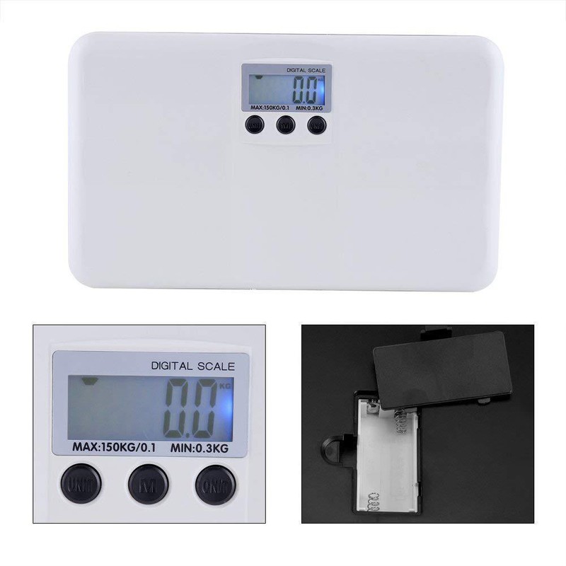 LCD Digital Scale ON Tare Function Low Battery Locking Alarm