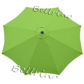 BELLRINO DECOR Replacement SAGE GREEN" STRONG & THICK" Umbrella Canopy for 10ft 8 Ribs (Canopy Only)
