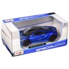 Maisto 2018 Acura NSX Blue with Black Top 1/24 Die-Cast