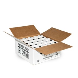 Thermal Tiger 2 1/4 X 230 Thermal Paper Rolls (50 Rolls/Box) -BPA-Free Compatible with 60+ Printer Models, Crisp Black Images, POS Cash Register Suitable, Precisely Engineered Fit (230 ft Length)