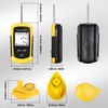 Atibin Castable Shore Fish Finder Kayaks Wireless Portable Depth Finder